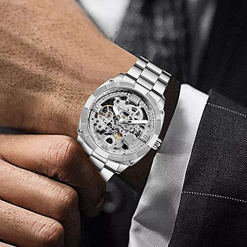 Tiong Reloj Mecánico Para Hombre Reloj De Esqueleto Automáti