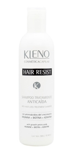 Kleno Hair Resist Shampoo Tratamiento Anticaída Cabello