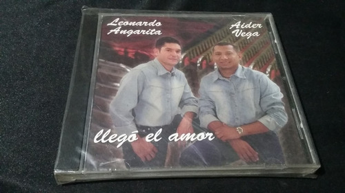 Leonardo Angarita Aider Vega Llego El Amor Cd Vallenato