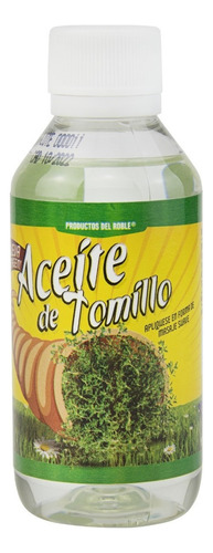 Aceite De Tomillo- Del Roble 120 Ml.