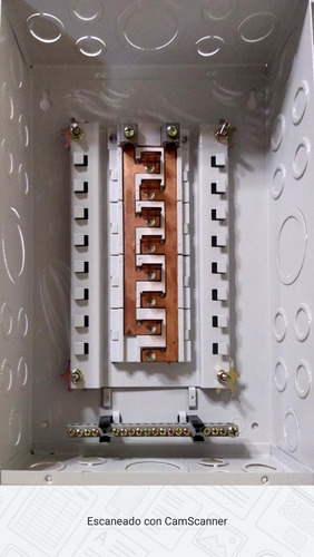 Tablero Electrico Residencial Ticino Meta Pintado 16 Polos