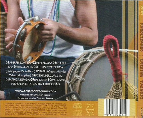 Cd Emerson Taquari Pandeirando Part. Rumpilezz