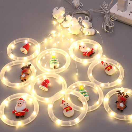 Sanillos Decorativos De Navidad Ucortina Con Forma De Bola D