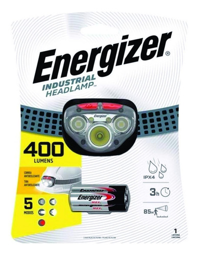 Linterna Manos Libres Energizer 400 Lumens Ipx4