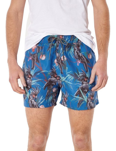 Short De Baño Hombre Bensimon Cacatua Azul Pre