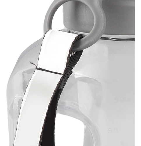 Botella De Agua Portátil De Plástico Grueso De Gran Capacida