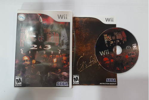 The House Of The Dead 2 And 3 Completo Para Nintendo Wii