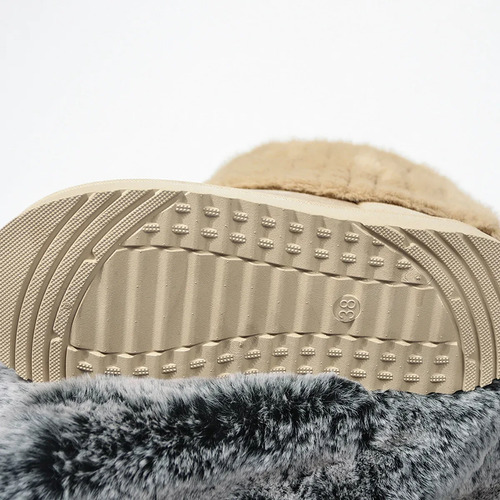 Botas De Nieve De Felpa De Invierno Para Mujer, Calzado Casu