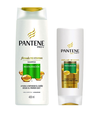 Shampoo Pantene 400ml Restauracion + Acondicionador 200ml