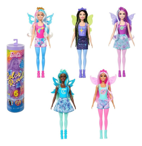 Barbie Color Reveal + 7 Sorpresas Original