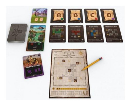Cartógrafos Juego De Mesa Familiar Cartas Bureau Lelab