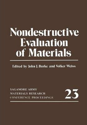 Libro Nondestructive Evaluation Of Materials - Volker Wei...
