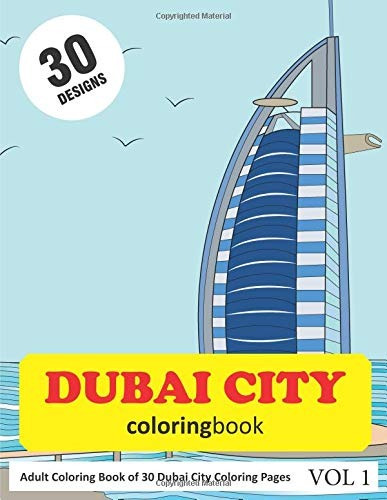 Dubai City Coloring Book 30 Coloring Pages Of Dubai City Des