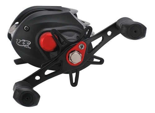 Reel pesca con mosca Lizard LK201 izquierdo color negro