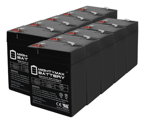 Mighty Max Battery Reemplazo Bateria Sla 6 V 4.5 Ah Para