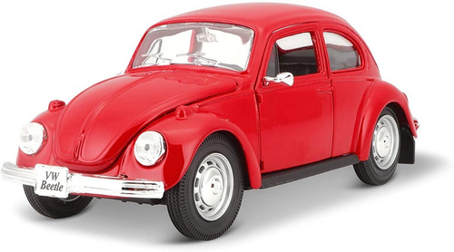 Volkswagen Beetle Rojo - 1/24 Maisto 