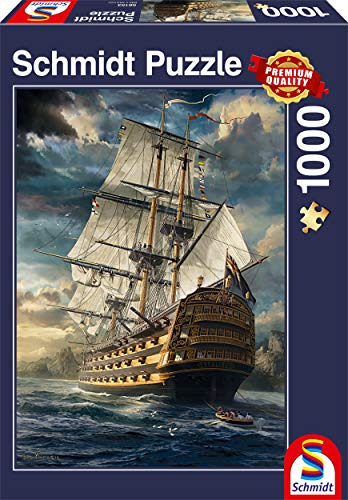 Schmidt Sails-set Jigsaw Puzzle, 1000-piece