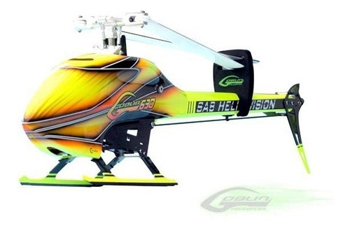 Goblin 630 Flybarless Electric Helicopter Kit -orange/yellow