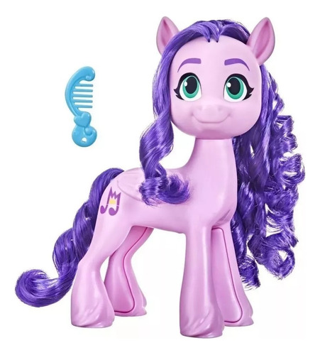 Muñeca Princess Petals Pony Con Peine My Little Pony