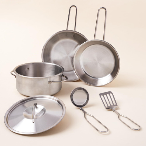 Set Utensilios Cocina Deluxe 11 Piezas Infantil Niños Calida Color