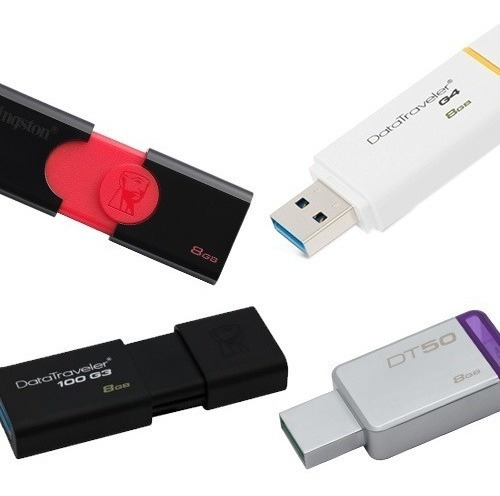 Pendrive Kingston 8gb Usb 2.0, 3.0 Y 3.1 Pc Notebook Audio