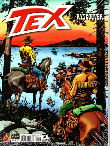 Tex N° 645 - Vancouver - Em Português - Editora Mythos - Formato 16 X 21 - Capa Mole - 2023 - Bonellihq G23