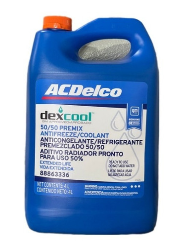 Refrigerante Acdelco Importado 50/50