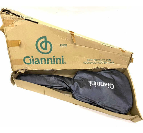 Violão Giannini Gwne 18 El Raridade Novo Fabricado Em 2002
