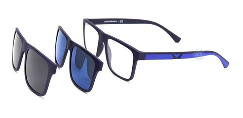 Emporio Armani Ea4115 57591w Matte Dark Blue Oftalmico Solar