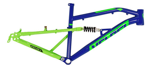 Cuadro Mtb  Naukas Con Suspensión R26 Azul Talla del cuadro L