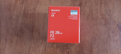 Lente Sony Fe 28mm F2