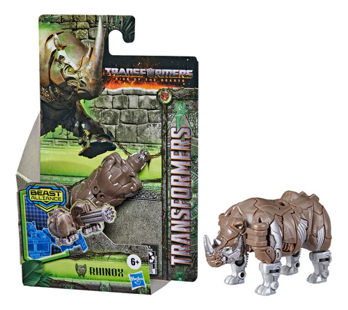 Transformers El Despertar De Las Bestias Battle - Rhinox