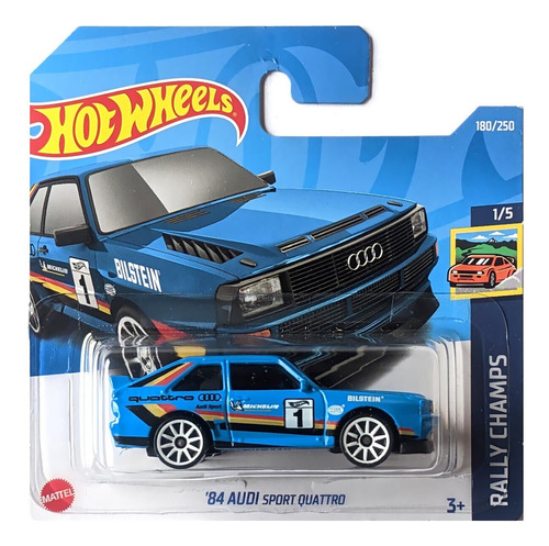 Hot Wheels Audi Sport Quattro 1984 Original Coleccionable