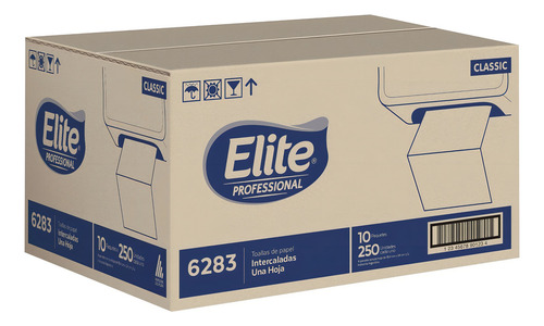 Toallas Intercaladas Elite Plus 10 X 250 Unidades Cod.6283