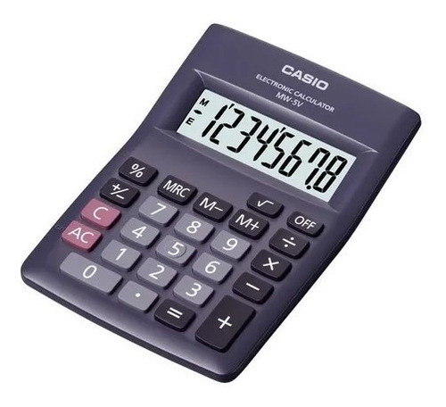 Calculadora Casio De Mesa Mw-5vbk