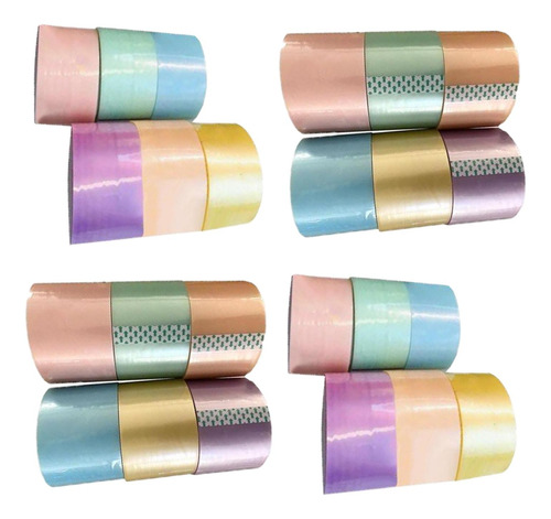 Sticky Ball Rolling Tapes Diy Juguetes 24 Piezas 4,8 Cm 6 Cm