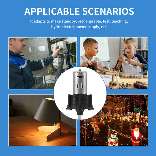 Kit Generador De Turbina Eólica De 1 Pieza Micro-hand Dynamo