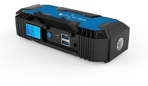 Imagen 1 de 6 de Arrancador De Autos -cargador Celu /nbook 20.000mah Portatil