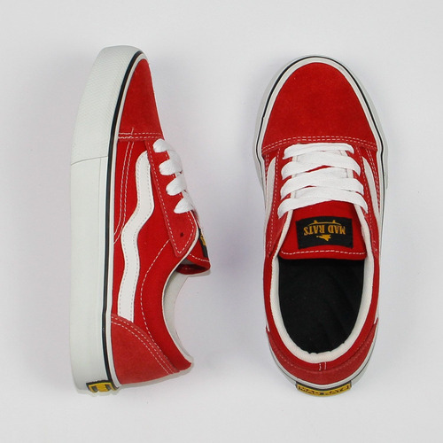 tenis mad rats vermelho