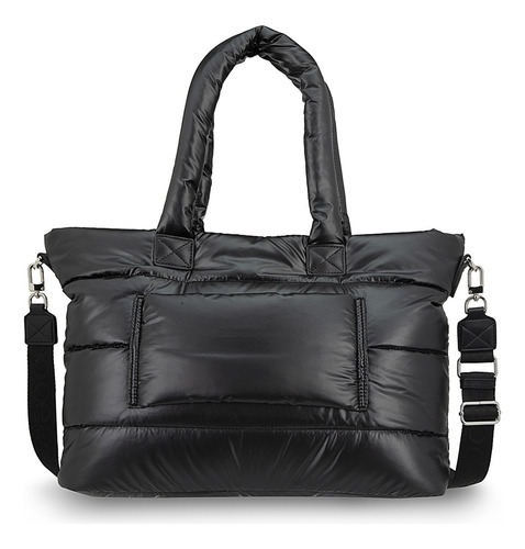 Bolsa Tote Cloe Ofrani Grande Color Negro