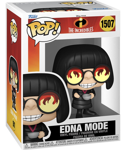Edna Con Fuego #1507 Los Increibles Funko Pop! Disney Pixar