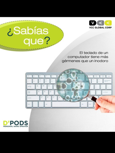 Dpods Humidificador Aspersor Personal Nano Mist