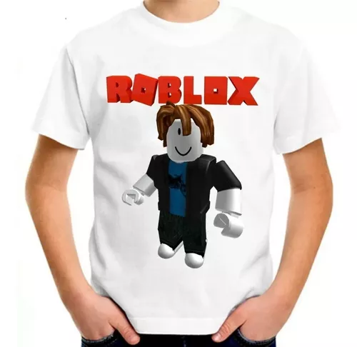 Camiseta Roblox Infantil Jogo Online Masculino Feminino