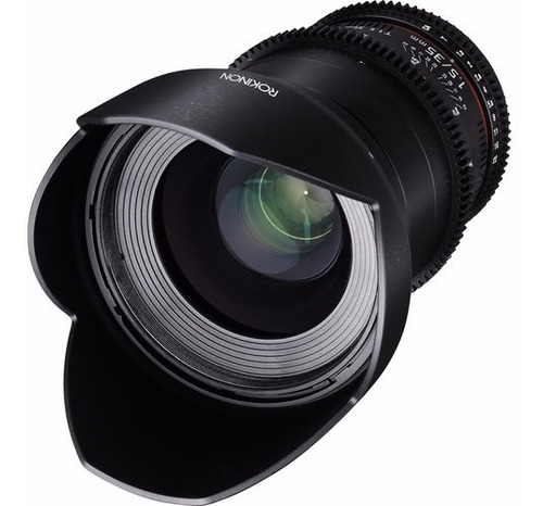 Rokinon 35mm T1.5 Cine Ds Lente Para Canon Ef Mount