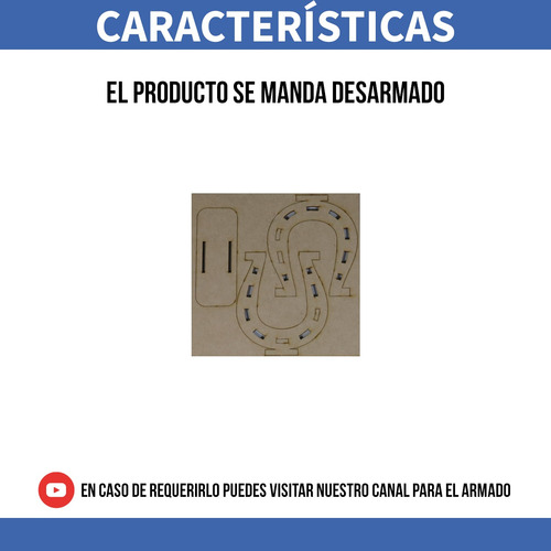 Servilleteros Mdf Herradura Vaqueros 12 Piezas Rockkings