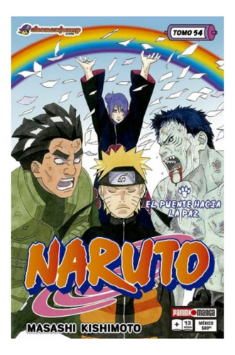 Naruto Tomo N.54 Panini Anime Español