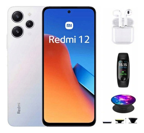 Xiaomi Redmi 12 Dual Sim 2568 Gb Polar Silver 8 Gb Ram