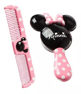 Cepillo Para El Cabello Minnie De Disney Y Conjunto De Peine