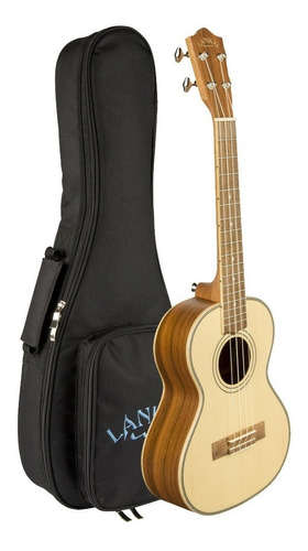 Lanikai Spst T Ukelele Tenor Tapa Solida Con Funda