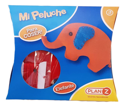 Juguete Coser Elefante Didactico Manualidades Infantil Niños